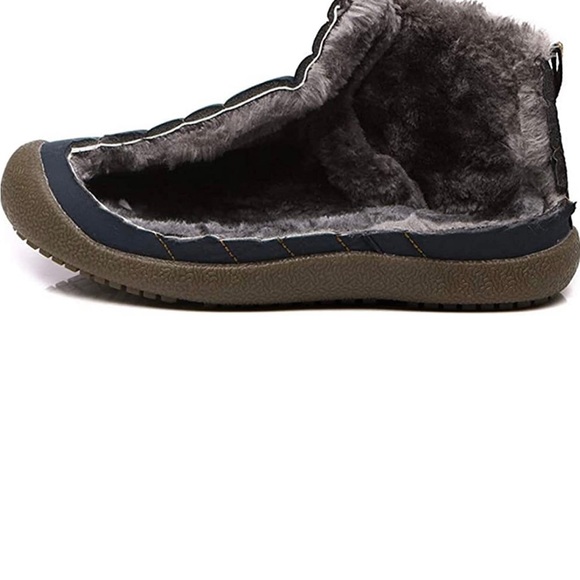 Womens Snow Boots Slip-On Waterproof Cold Weather Ankle Boots Size 11 - Picture 8 of 11